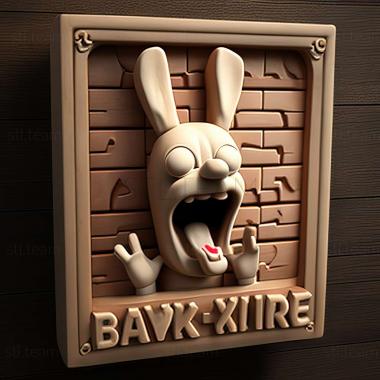 3D модель Игра Raving Rabbids Alive and Kicking (STL)